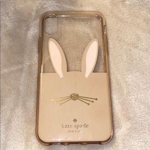 Kate spade rabbit iPhone case x/xs